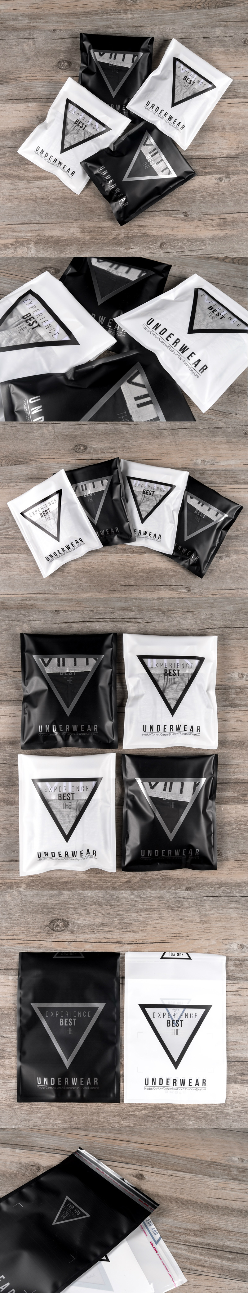Matte men's and women's underwear bag
