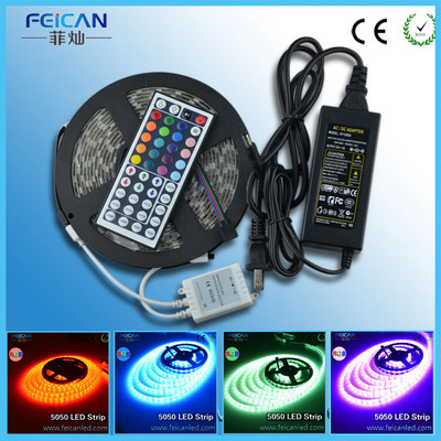 5050灯条 60灯 灯饰灯槽 底盘 高亮 LED灯带 高亮SMD贴片软硬灯带|ru