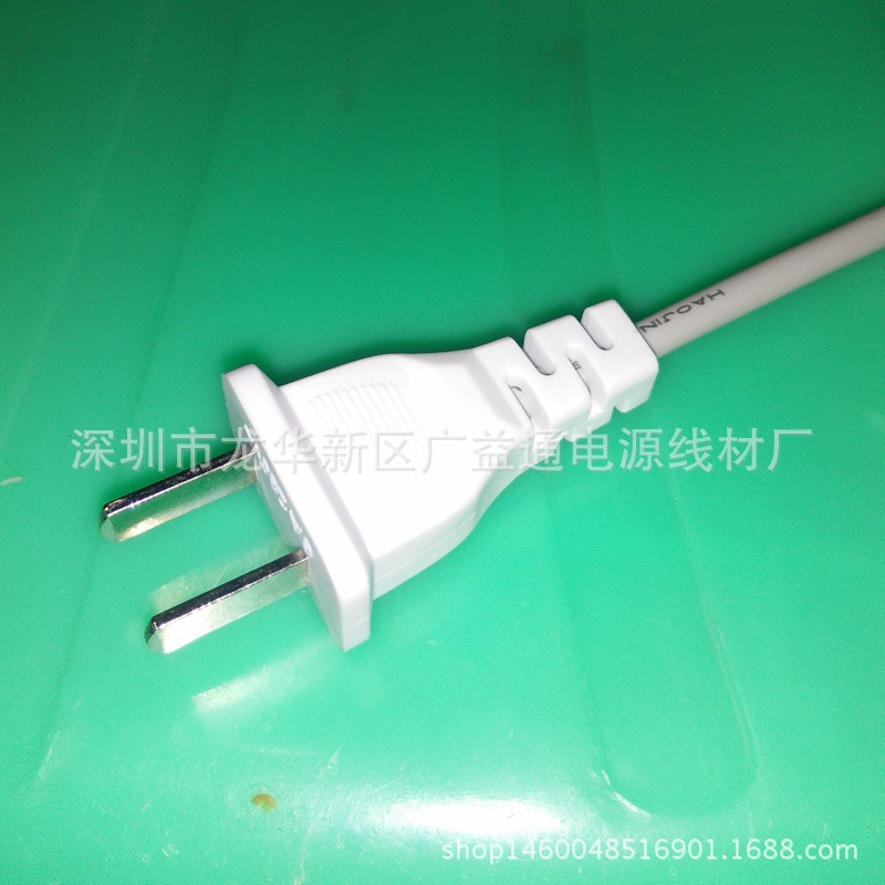 美规插头电源线带卡尾长度可定制  量大价优