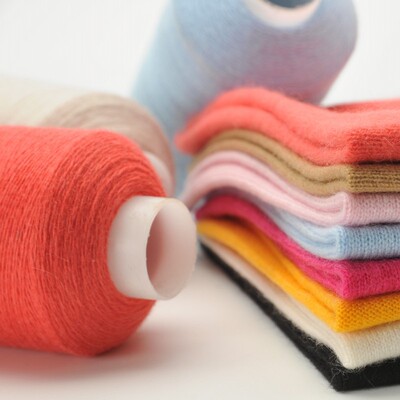 Direct Supply Cashmere yarn Woven Hand-knitted Pure wool Cashmere Line wholesale