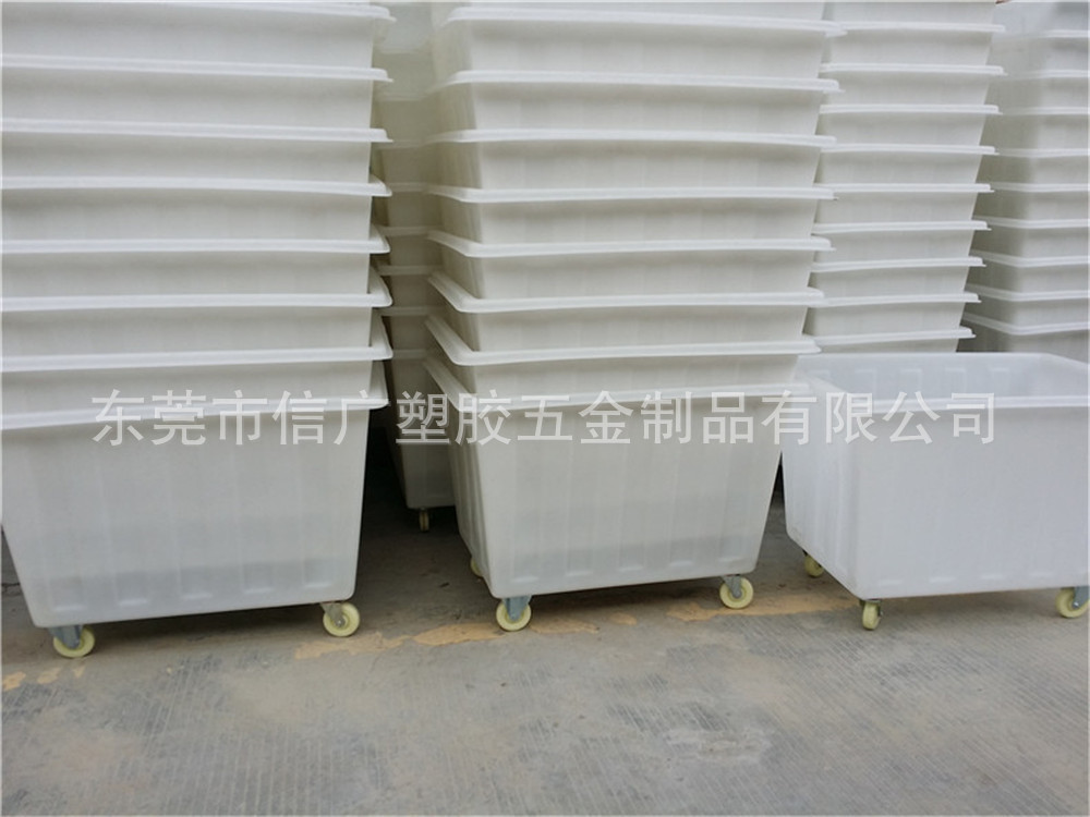 东莞滚塑厂家供应 养殖水产箱 化工原料用牛筋桶 泡瓷砖石灰K方箱