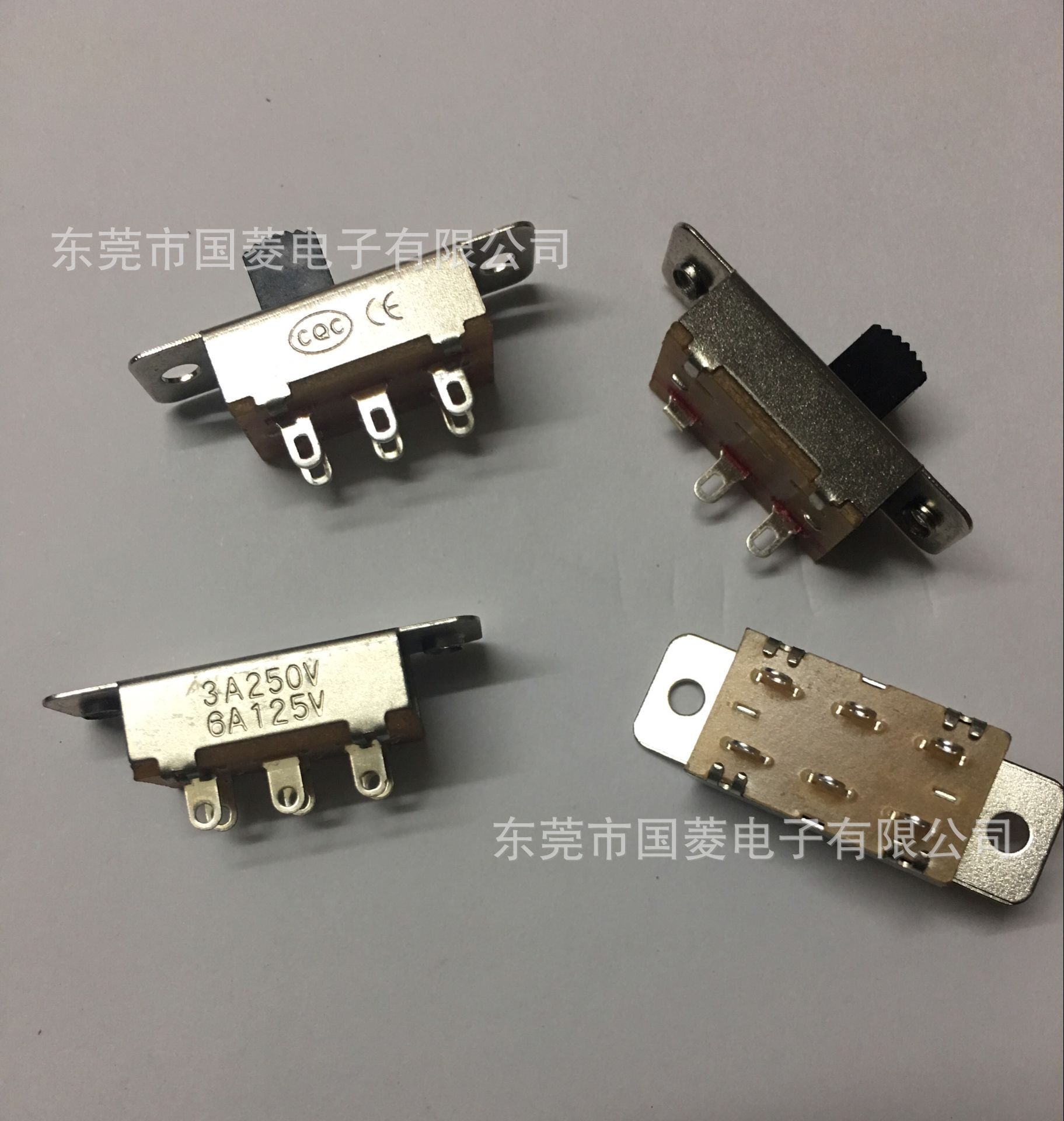 SS-23F19(2P3T)2P2T 三档 两档拨动开关 拨动开关厂家直销