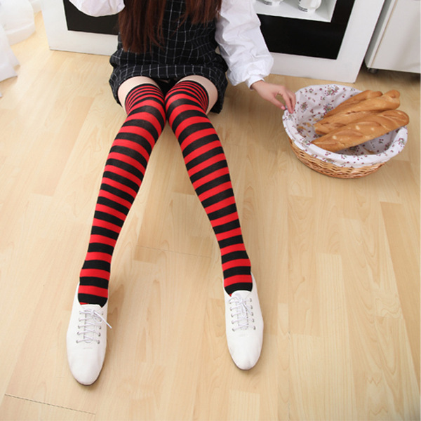 summer Japanese thin knee socks