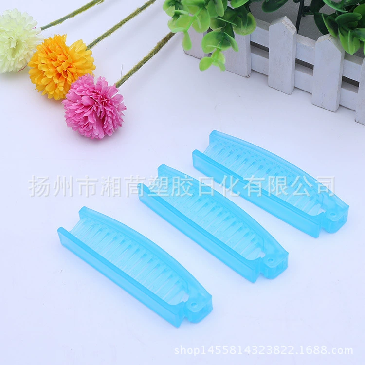 Оптовая Продажа с фабрики одноразовая Складная Расческа для мытья настраиваемая Одноразовая расческа для гостиничных номеров