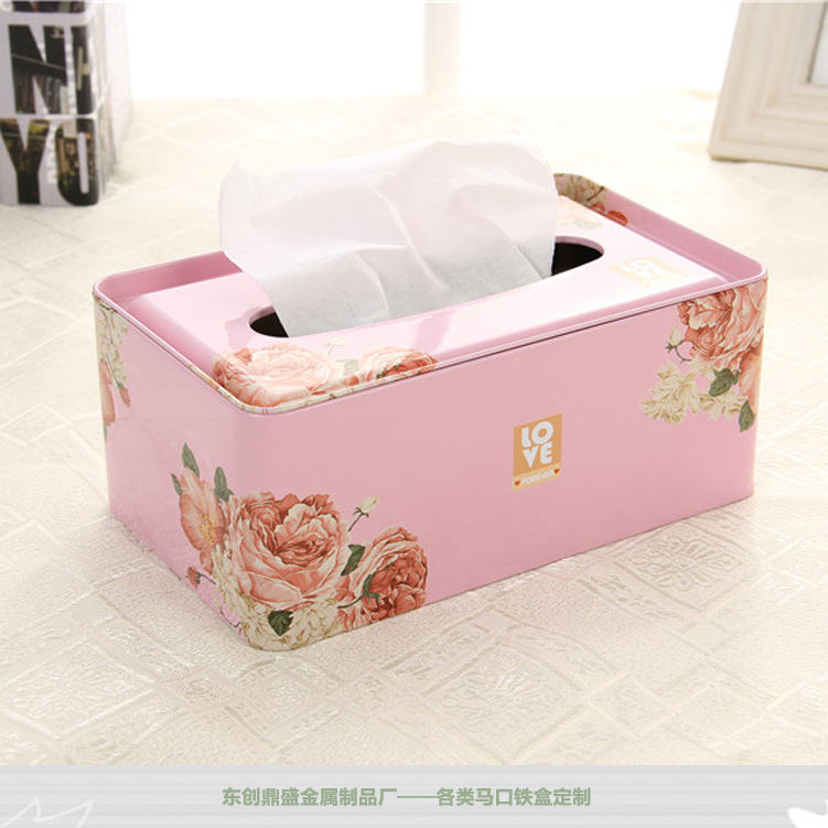 马口铁盒 抽纸盒 食品包装盒 铁盒 铁罐 金属罐 金属盒定制