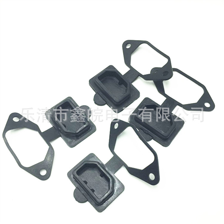 供应带盖AC插座    空调防水插座  AC电源插座AC-04防水防尘帽子