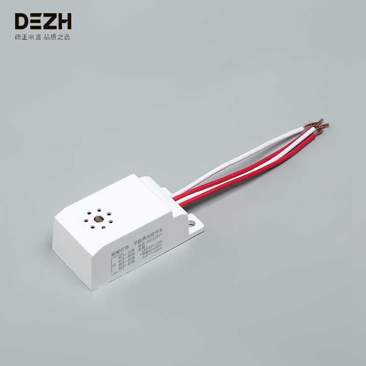 New Hot LED Xiao Ming Sound and light control switch 4-wire small surface installation Sound control sensor
