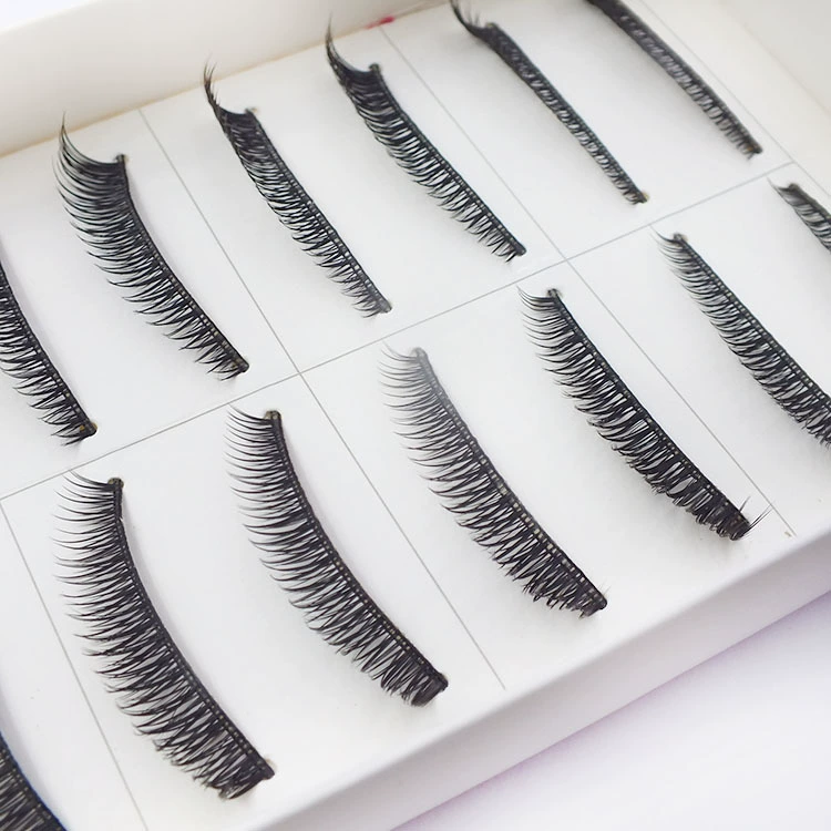 Lengthening false eyelashes, 10 pair, natural makeup