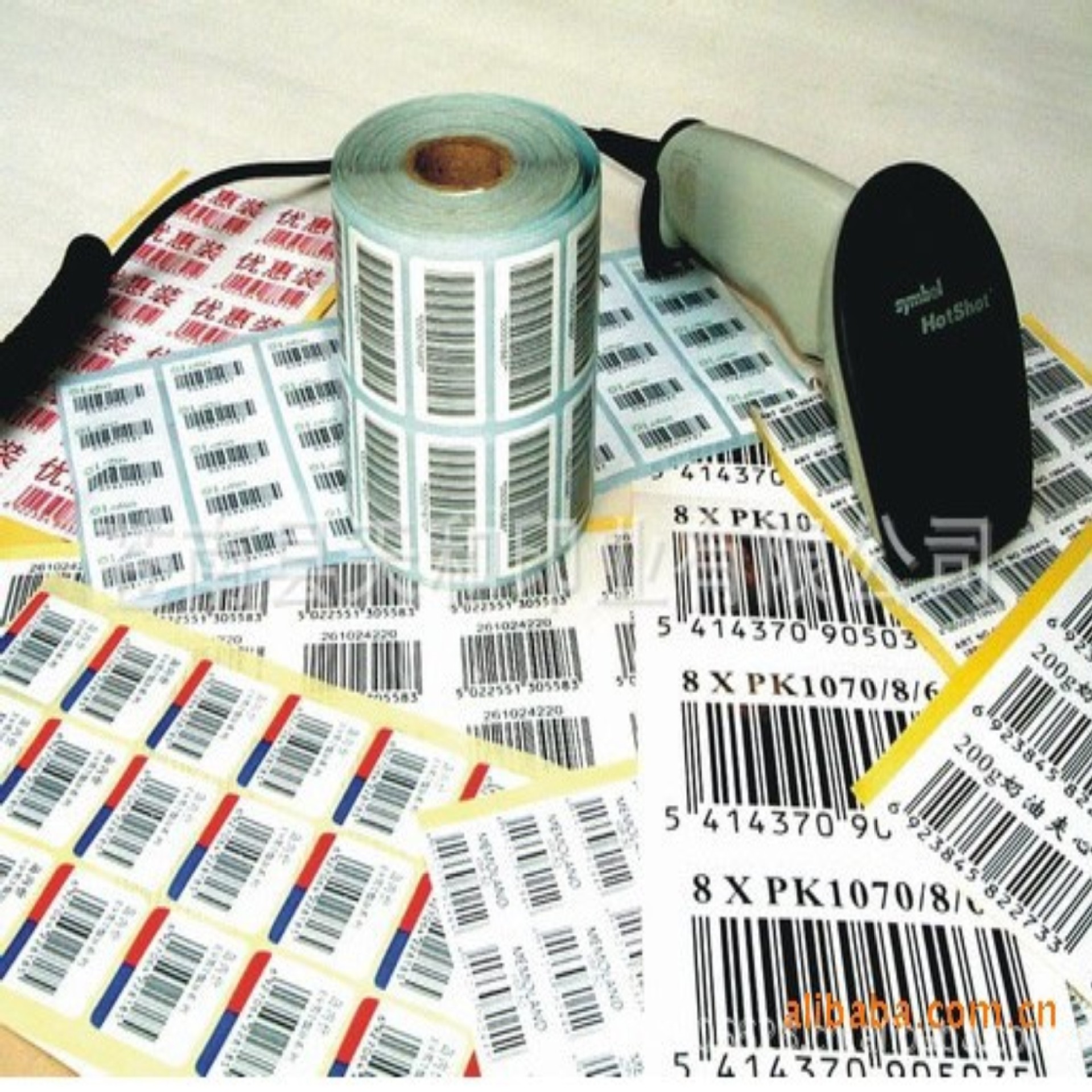 厂家生产不干胶标签印刷 透明pvc不干胶标签 条形码二维码印刷