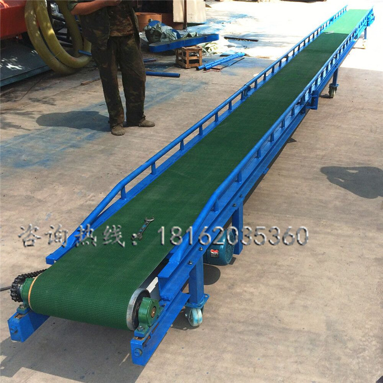 酒厂高粱专用输送机 耐腐胶带化工输送机 可移动粮食输送机