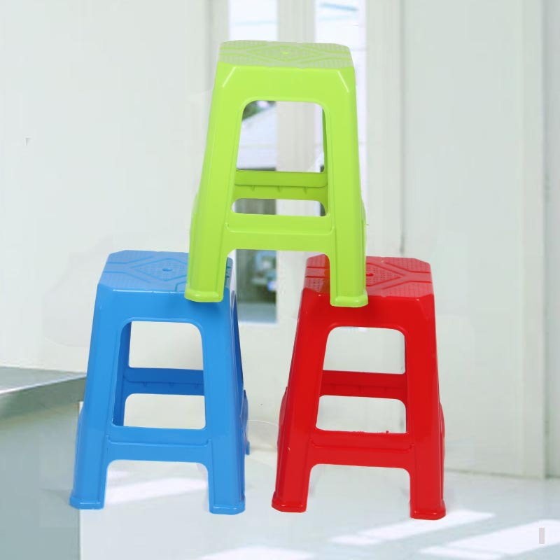 Manufactor wholesale heighten Plastic stool Plastic High stool adult household Plastic stool Restaurant Dedicated wholesale