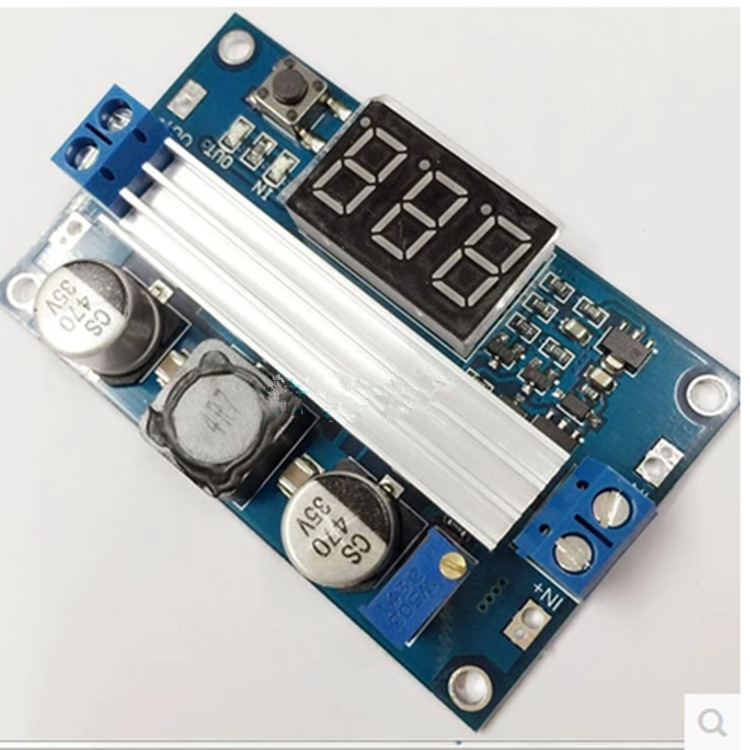 DC-DC high-power Adjustable Boost Module 3.0~35V rise 3.5~35V 100W With digital display XD