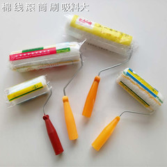 Factory wholesale roller brush, paint, paint powder, cotton thread, chemical fiber, polyester, colored strips 4 inches, 6 inches, 9 inches, small finger