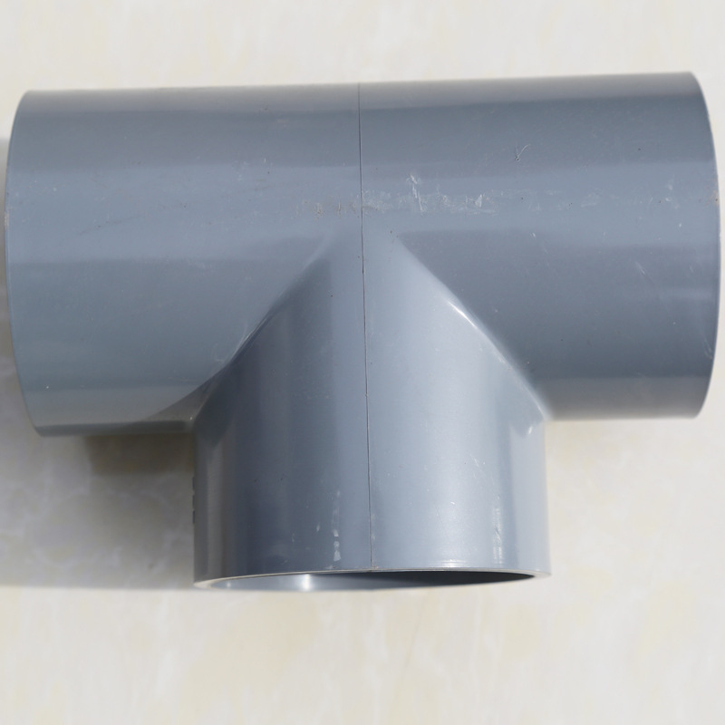 大量供应灰色 新料PVC管件 结实耐用pvc给水管件 规格齐全.