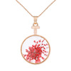 Cute long golden necklace, glossy perfume, pendant, Japanese and Korean