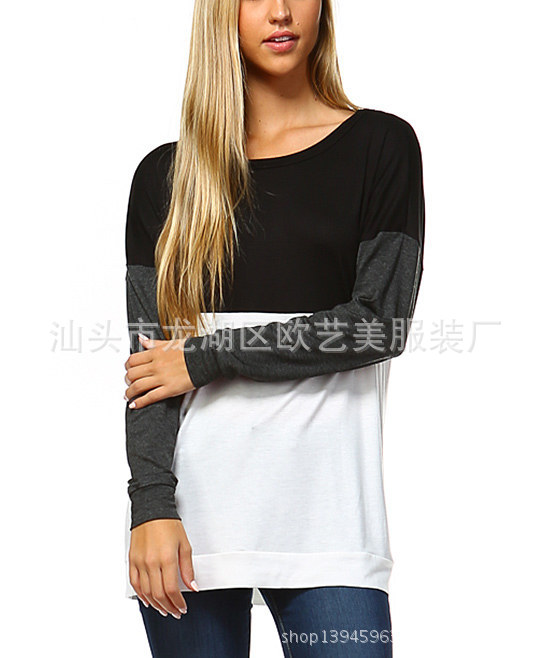 Womens Long Sleeve T Shirt Casual Style Comfortable Fabric Spring Collection Wholesale Available