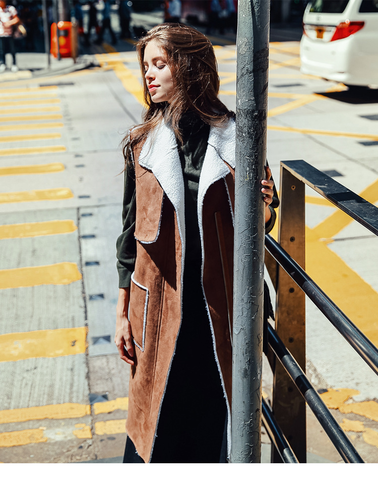 Gilet femme MOFFI en Match de fourrure - Ref 3318308 Image 8