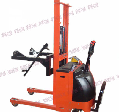 Production plant Lifting 500 kg . Electric Oil drum Flip Forklift Electric Oil drum Forklift