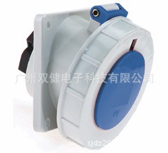 BS1266|暗装斜式插座|德国霸士BALS附加插座|16A防水暗装插座