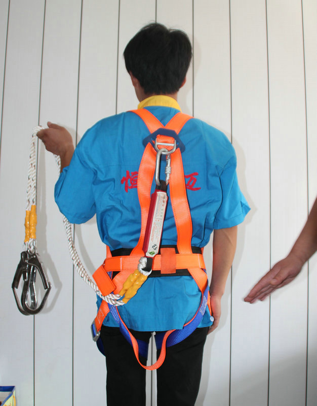 轻便防护安全带 全身式安全带 高空作业安全带 带腰带式安全带