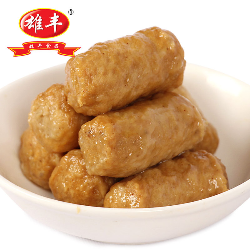 Xiong Feng Tian Bu La Fried Meat Products Hot Pot Spicy Noodles Ingredient Set Restaurant Family Food Wholesale Approximately 50 Pieces