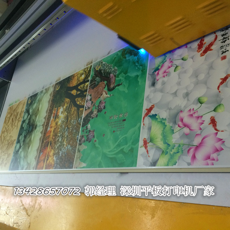 双排2030集成墙板打印机 生态木墙板打印机