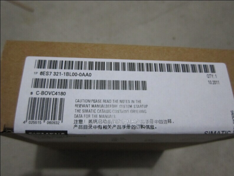 ������ԭװ��ƷS7-300������ģ�� 6ES7 321-1BL00-0AA0 ��һ��ʮ