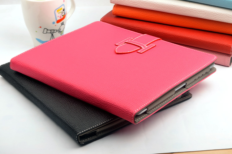 Suitable for Apple iPad4 mini3 Business Leather Case Hand Holder Portable Retro Protective Case air2 Leather Case