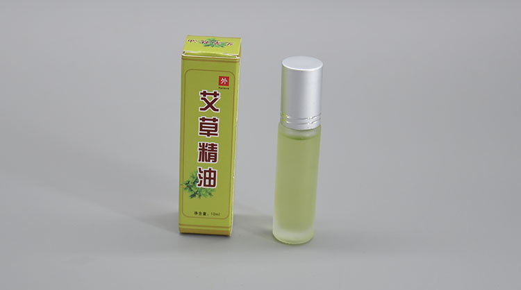 Mugwort Essential Oil 10ML Ai Ye Massage Oil for Moxibustion Support and Topical Use specifications