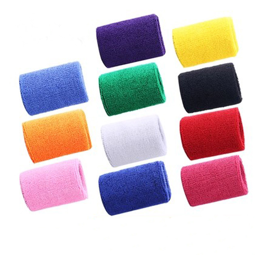 Manufactor wholesale motion Wristband Basketball Sweat towel Wristband LOGO customized cotton material zipper knitting Wrist guard