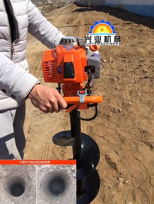 偏关县 山地植树挖坑机 新款大功率地钻打坑机价格