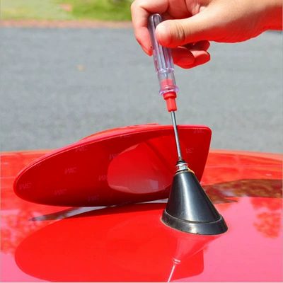 antenna modification without punching, vehicle antenna