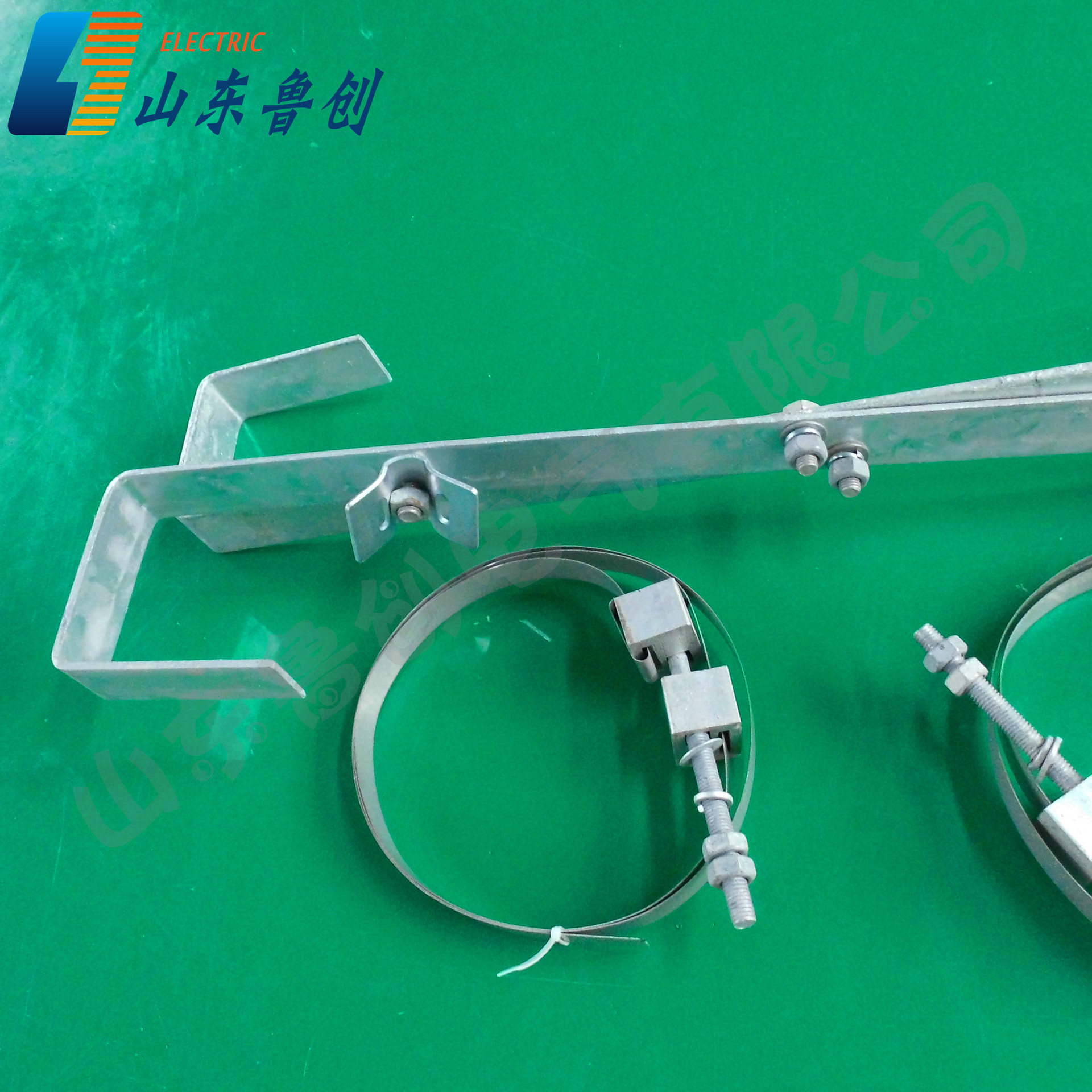 热镀锌电力金具十字预留架ADSS/OPGW/OPPC光缆用余缆架