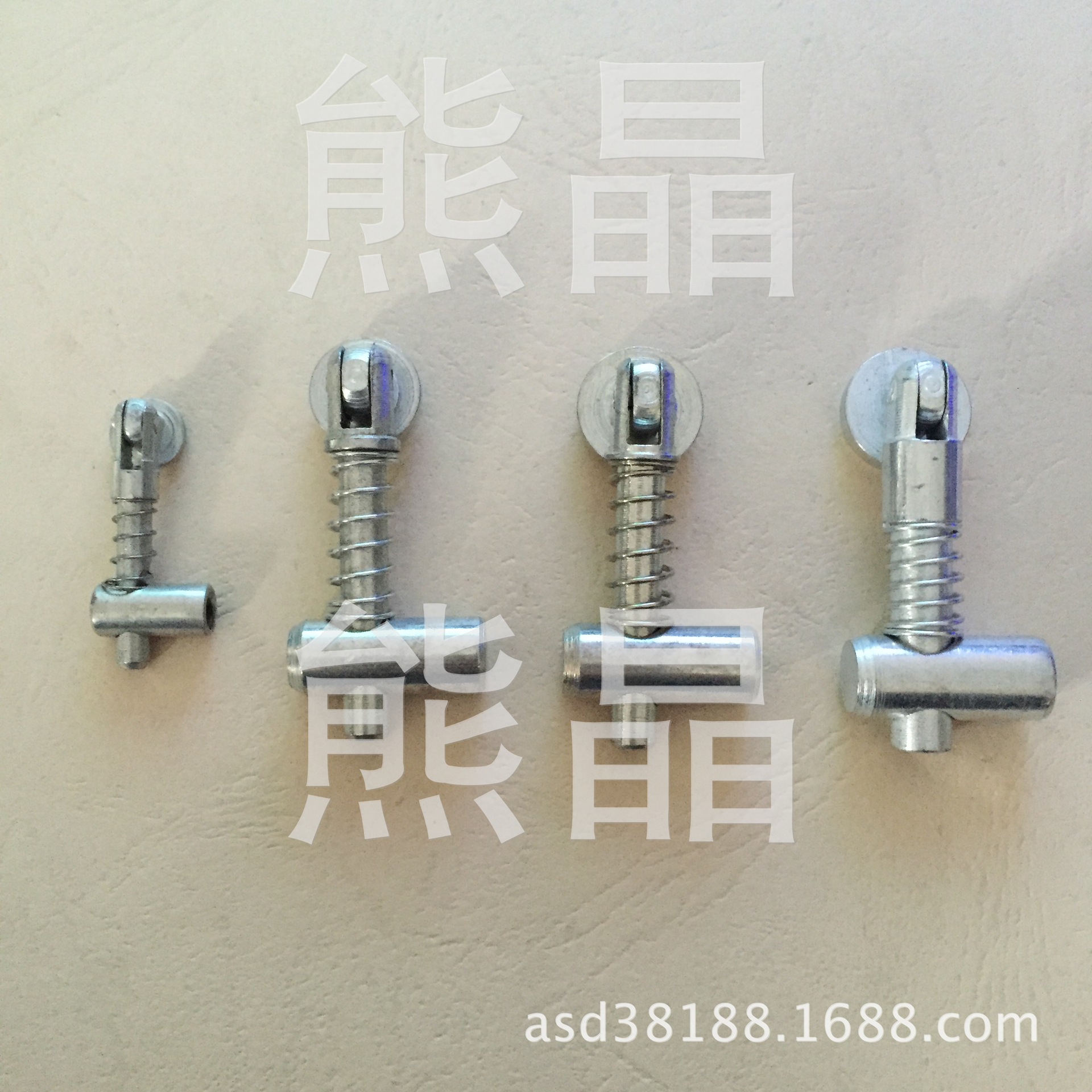 供应斜角连接件 锚式连接件 铝型材槽内连接件 镀锌锚式连接套