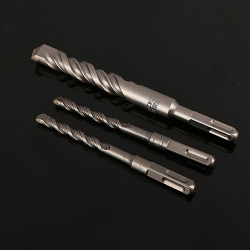 Keer super-hard square handle electric hammer drill bit impacts four-pit, two-pit and two-slot concrete for sale by Shanghai manufacturer
