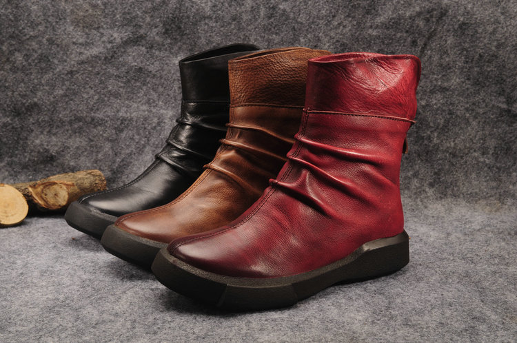 Bottes femme en En cuir - Ref 3354260 Image 26