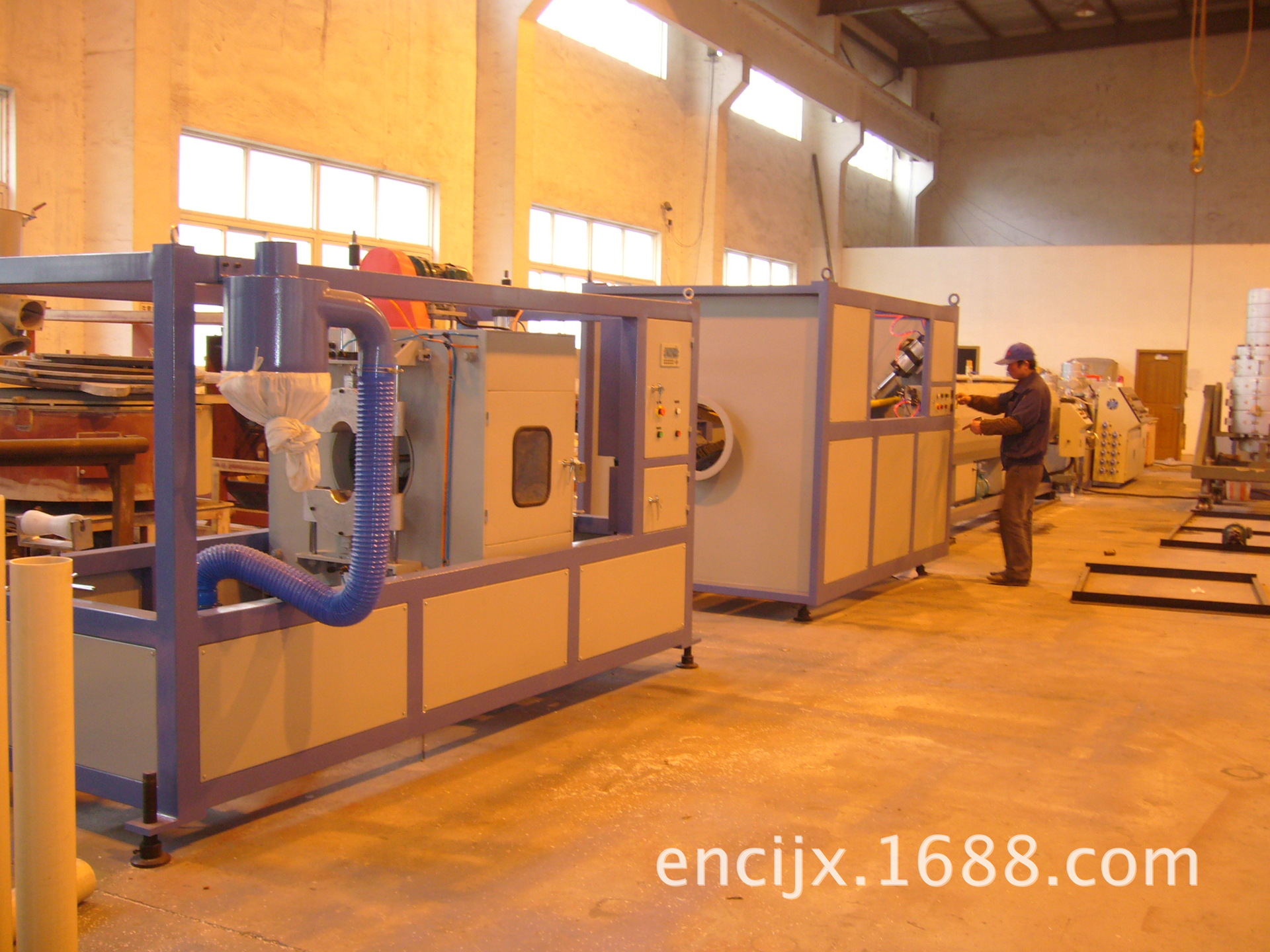 pvc塑料管材生产线  塑料机器 塑料机械设备生产 双螺杆挤出机