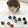 Small hairpins, crab pin, children's hair accessory, bangs, hairgrip flower-shaped, Korean style