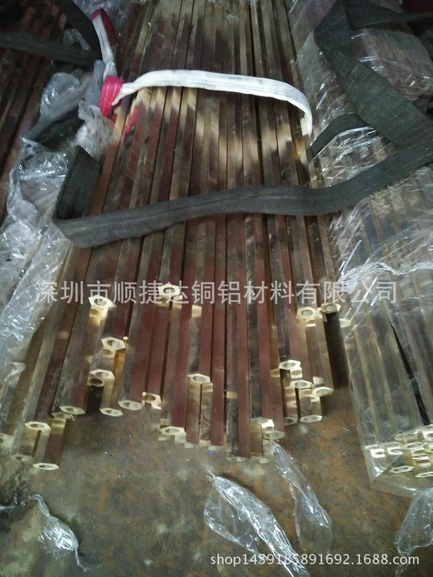 对边六角空心黄铜管 实心六角黄铜管 H59国标易车黄铜管