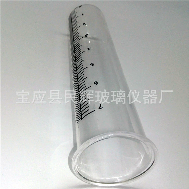 Оптовая Продажа с фабрики стеклянная дождемерная шкала пробирка стеклянная дождемерная пробирка наружная измерительная трубка для дождя