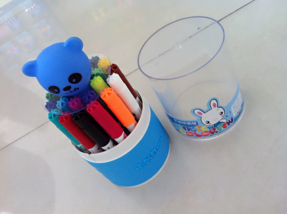 卡勒司 Children's brush, watercolour, crayons, coloring book, 24 colors
