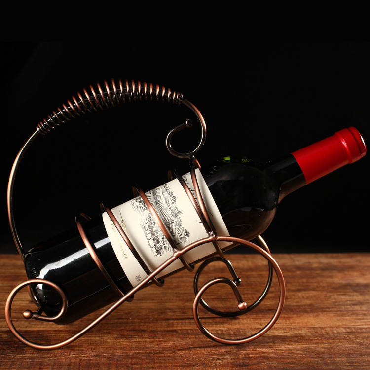 古琴红酒架主图3