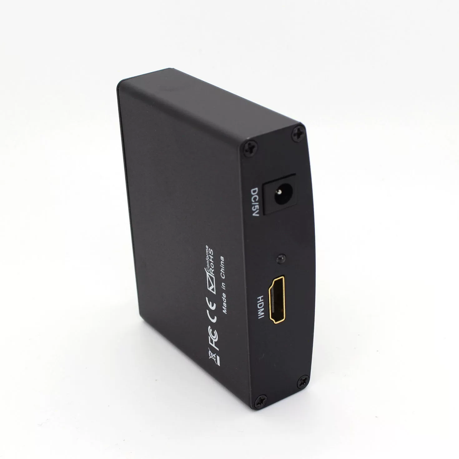 Прямой продажа с завода VGA на HDMI с железной оболочкой VGA на HDMI с левым и правым звуком, 1080p