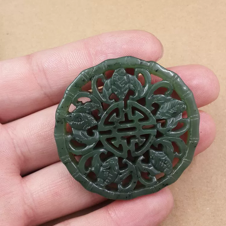 Jasper from Khotan district, pendant, wholesale