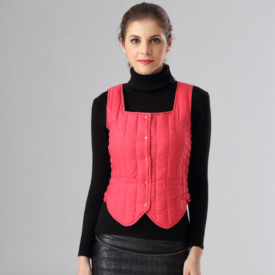 Manufactor Middle and old age fashion Down liner winter lady Self cultivation keep warm waistcoat Vest vest Stall wholesale
