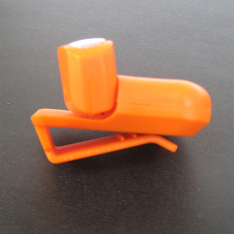 韩版新款5LED夹帽灯 2032电池帽子灯 帽灯 搓饵专用 帽檐灯钓鱼灯