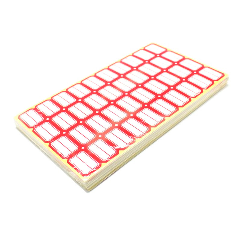 401#贴纸 不干胶标签 品名标贴 产品分类贴 空白不干胶贴0