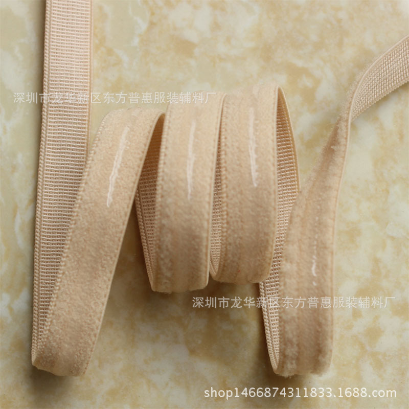 Fabricante en stock Negro Blanco alto elástico grueso de silicona antideslizante con línea epoxi antideslizante banda elástica al por mayor