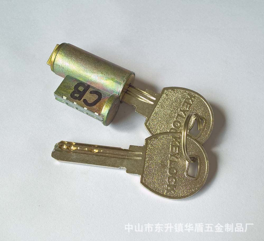 Copper Triangle fake lock cylinder non-standard lock cylinder train lock cylinder elevator door lock cylinder