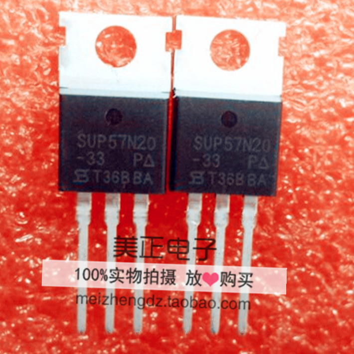 SUP57N20-33 SUP65P04-15 SUP45N03-13L SUP90N06 SUP60N10-16L-E